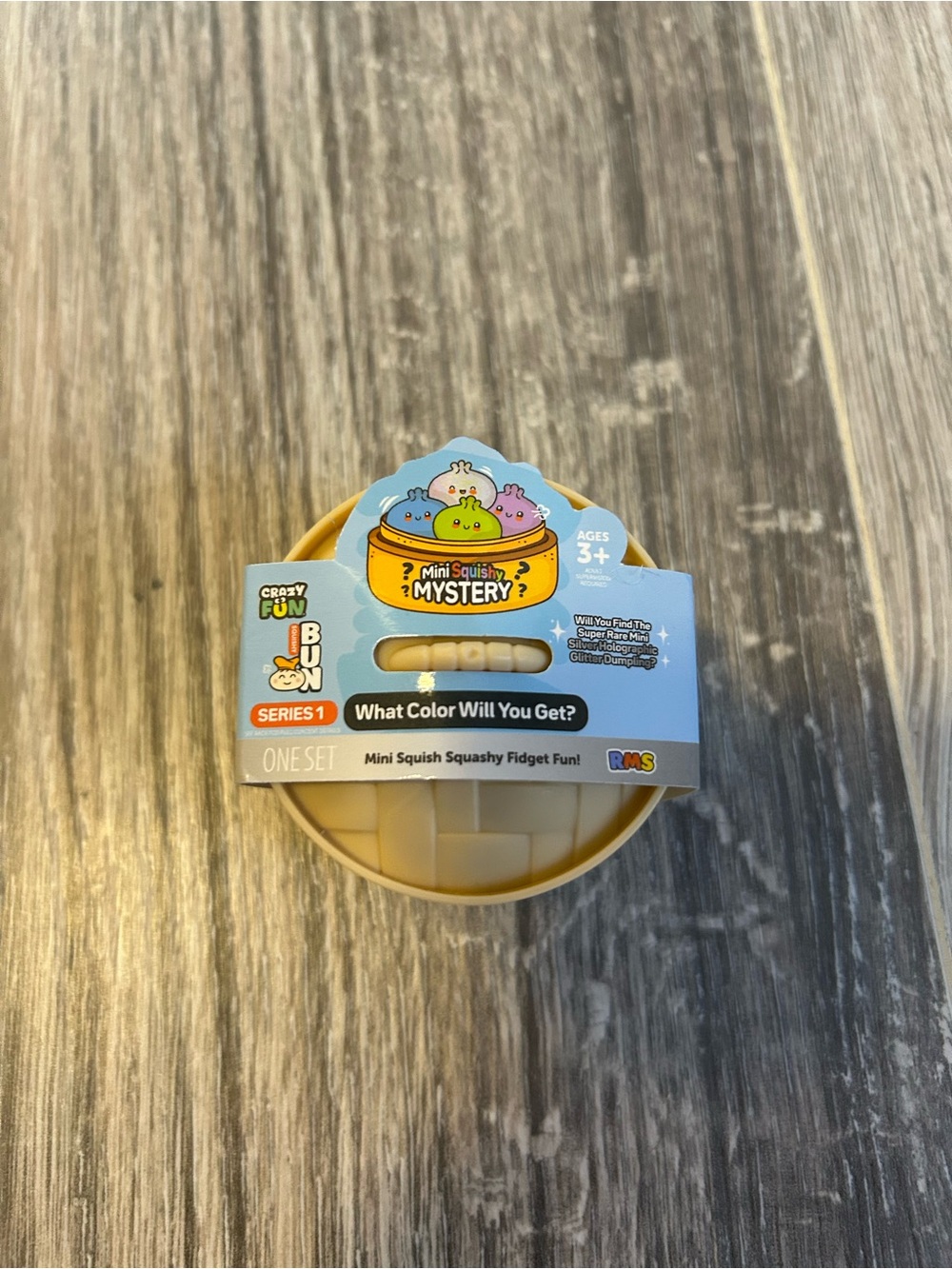 Mini Squish Mystery! Mini Squishy Fidget (Yellow)